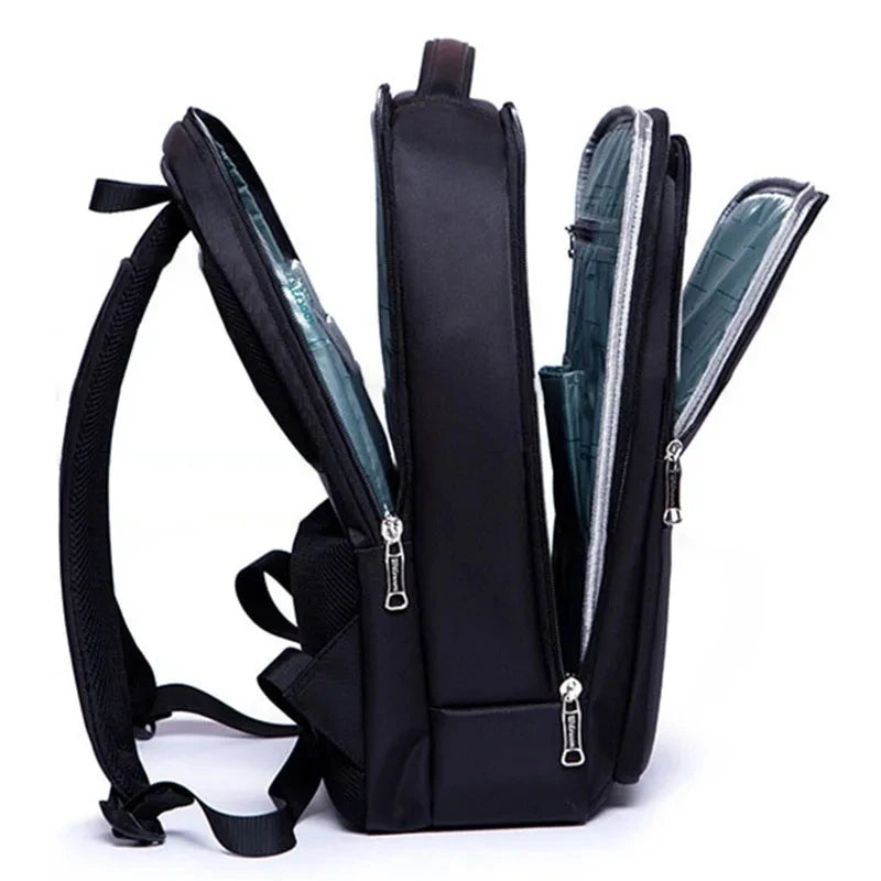 16''Laptop Backpack For Men Business Bag Large Capacity Backpack Multi-functional Computer Bag Flow Leisure Travel Backpack