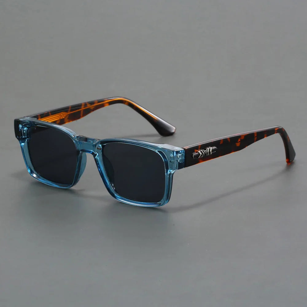 New High Quality Leopard Sunglasses Outdoor Sports Fashion Vintage Sun Glasses Anti-Blue Light UV Protection Full Frame Eyewear