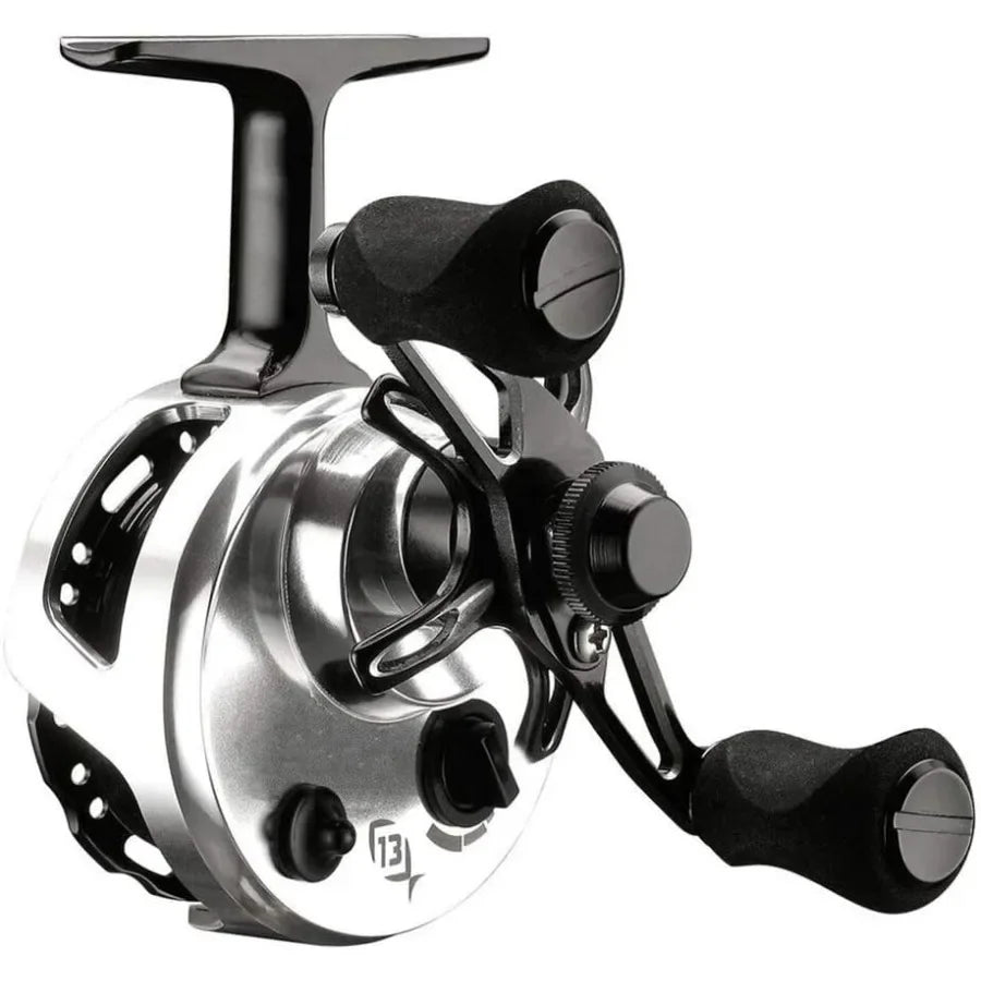 6061 Inline Ice Fishing Reels for Extreme Cold Weather Conditions Compact Design with HighPerformance Gear System Ideal for Dee