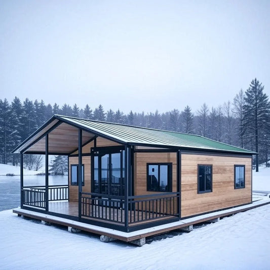 Modern Prefabricated House Modular Home 20ft Container House Complete Office Flat Pack Prefab Container Home 50 Square Meters
