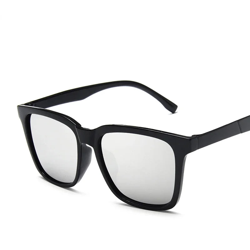 New Sunglasses for Men Plastic Oculos De Sol Men's Fashion Square Driving Eyewear Travel Sun Glasses Eye Protect