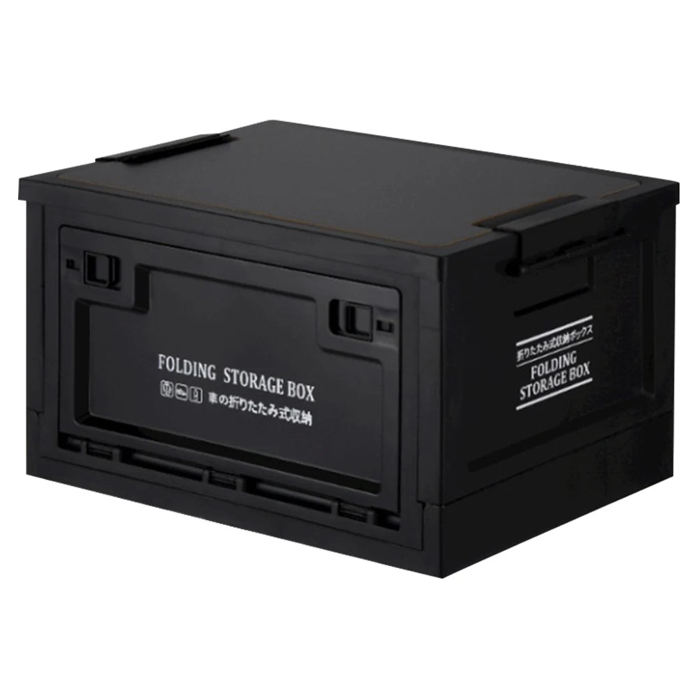20/30L Camping Storage Box Large Capacity Foldable Storage Bin Multifunctional Outdoor Bench Chopping Board for Home Outdoor