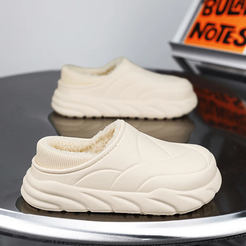 Winter Plush Unisex Unisex Home Sandals Men Women couple Orginal Indoor Flat Shoes Soft Fashion High Quality Non Slip Bedroom