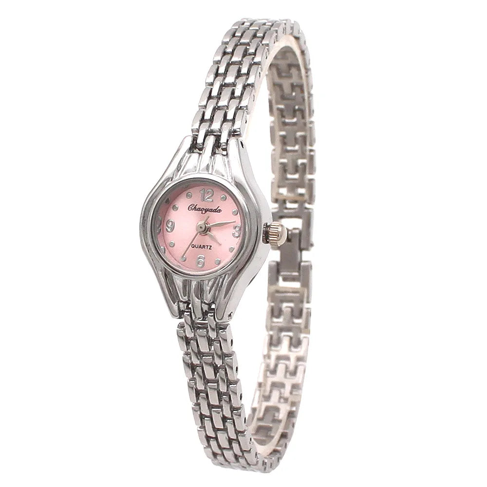 Women Bracelet Watch Mujer Golden Relojes Small Dial Quartz leisure Watch Popular Wristwatch Hour female ladies Elegant watches