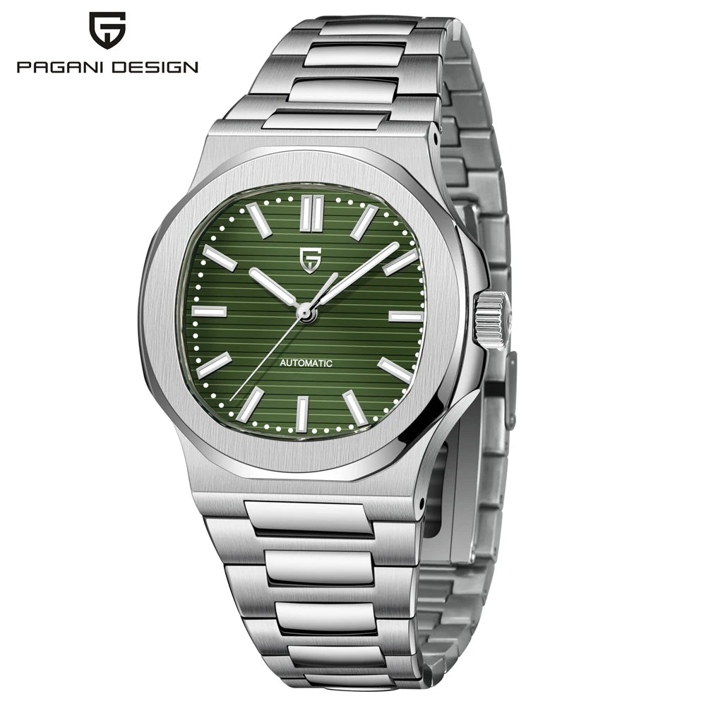 2025 New PAGANI DESIGN 40MM Men's Watches Luxury Automatic Watch For Men Mechanical WristWatch Stainless Steel Sapphire glass