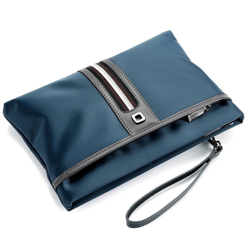 Business Casual Man Handbag Cellphone Clutch Oxford Bag Waterproof Nylon Wallets Clutch Casual Men Envelope Mobile Phone Bags