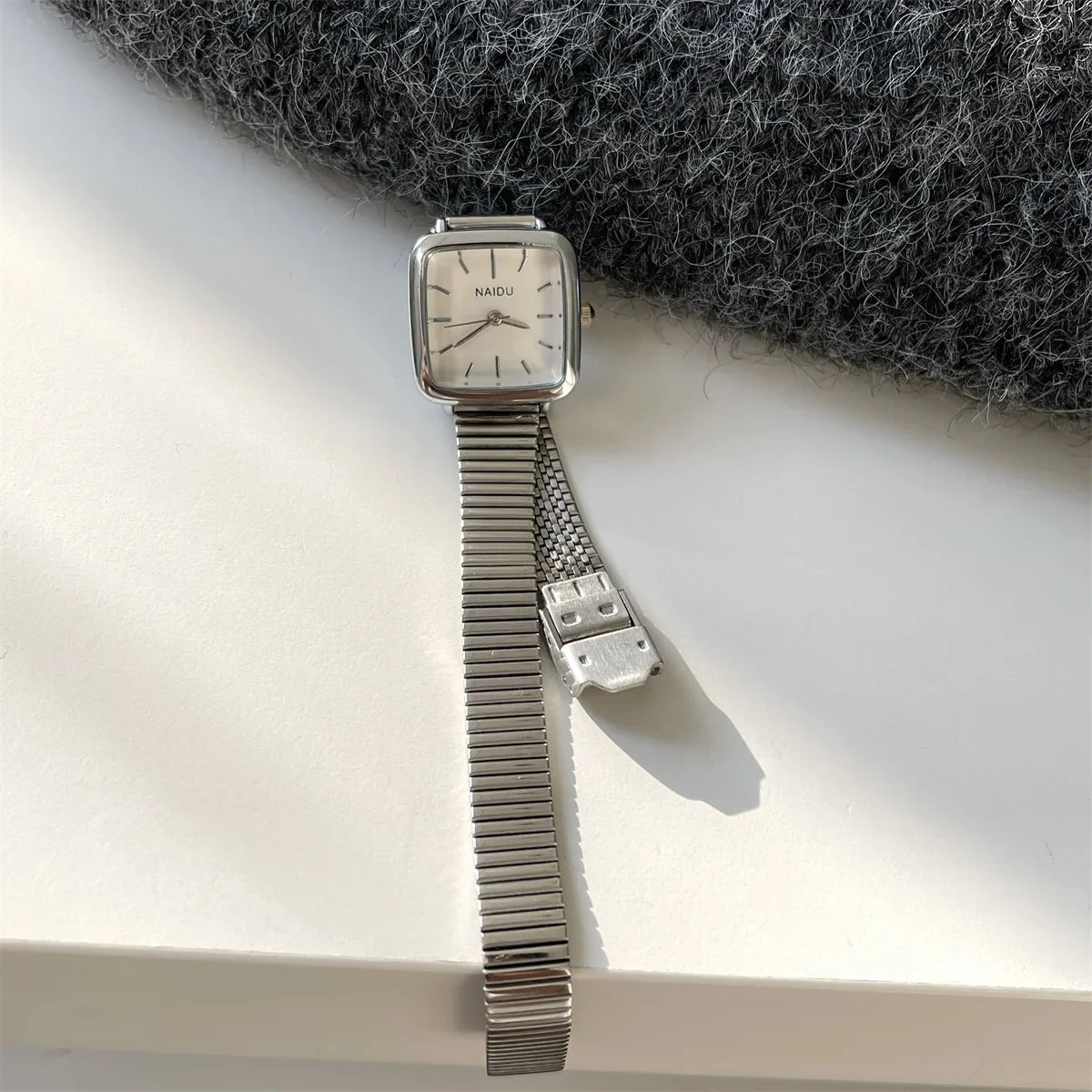 Brand Simple Quartz Watch for Women Retro Luxury Gift Ladies Watches Small Dial Adjustable Stainless Steel Strap Wristwatches