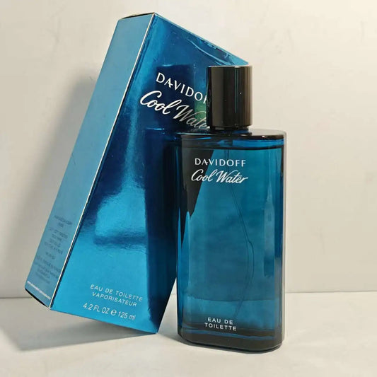Davidoff Cool Water Eau de Toilette – Aromatic Men's Cologne – With Notes of Coriander, Mint, Lavender & Amber – 4.2Oz 125ml
