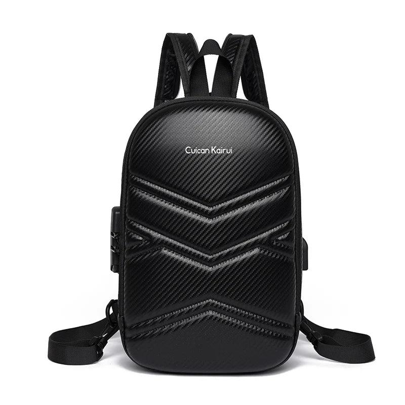 Men's Chest Bag New Fashion Trend Men's Shoulder Backpack Casual Crossbody Bag Male Street Fashion Brand Personality Youth Bag