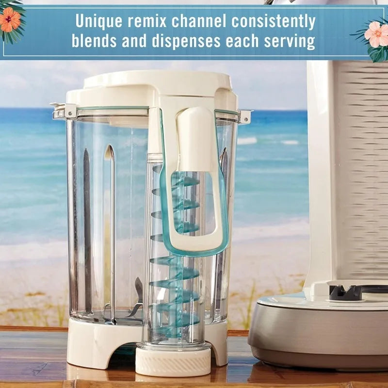 Frozen Concoction Maker Automatic Smoothie Blender with Self Dispensing Lever for Margaritas Daiquiris Pina Colada 60 oz