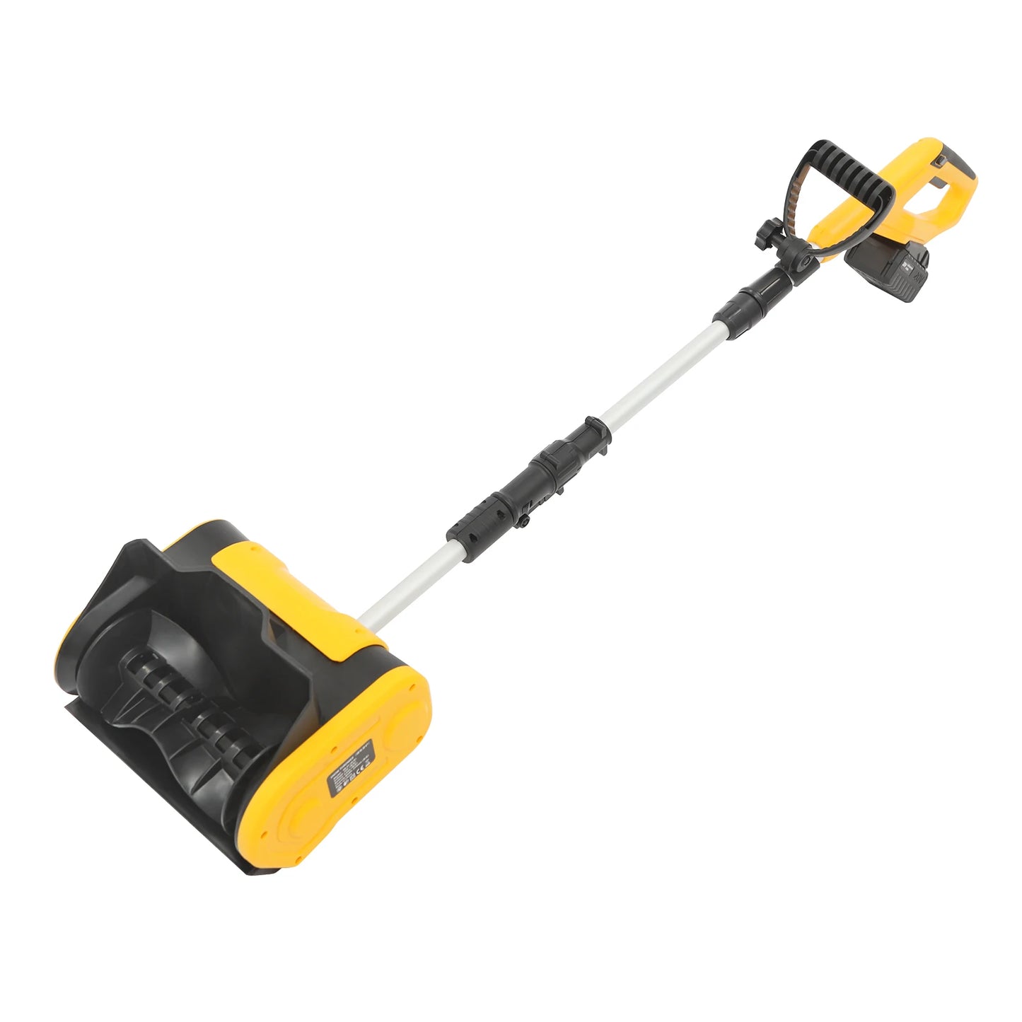 1200W Hand-held Snow Sweeper Shovel Blower Snow Sweeping Broom Battery-powered Cordless Roads Cleaning