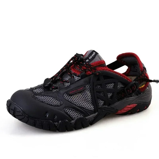 Men's Outdoor Sneakers Breathable Hiking Shoes Large Size Women's Outdoor Hiking Sandals Hiking Trail Water Sandals...