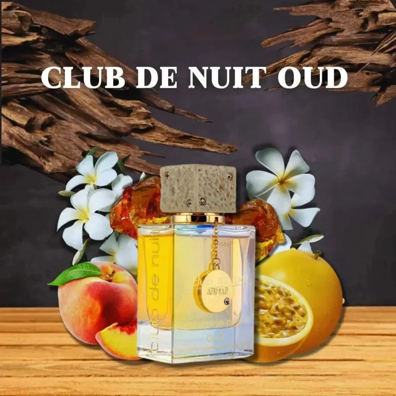 Armaf Club De Nuit Oud Pheromone Fragrance Arabian Women's Perfume Pheromone Cologne for Man Attract The Opposite Sex Makeup