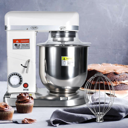 MOSEENER Commercial Electric Planetary Food Mixer 5L-70L Capacity Removable Bowl Bread Dough Mixer For Household Use Mixer