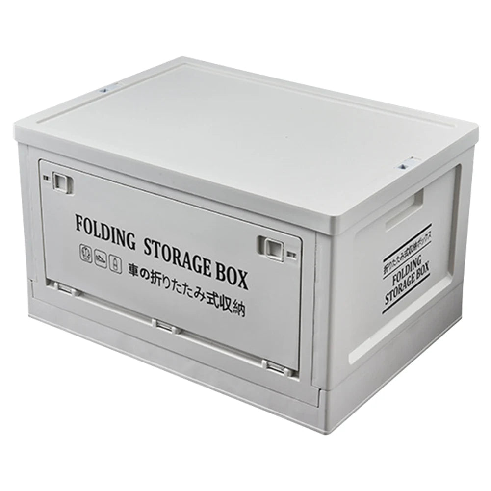 20/30L Camping Storage Box Large Capacity Foldable Storage Bin Multifunctional Outdoor Bench Chopping Board for Home Outdoor