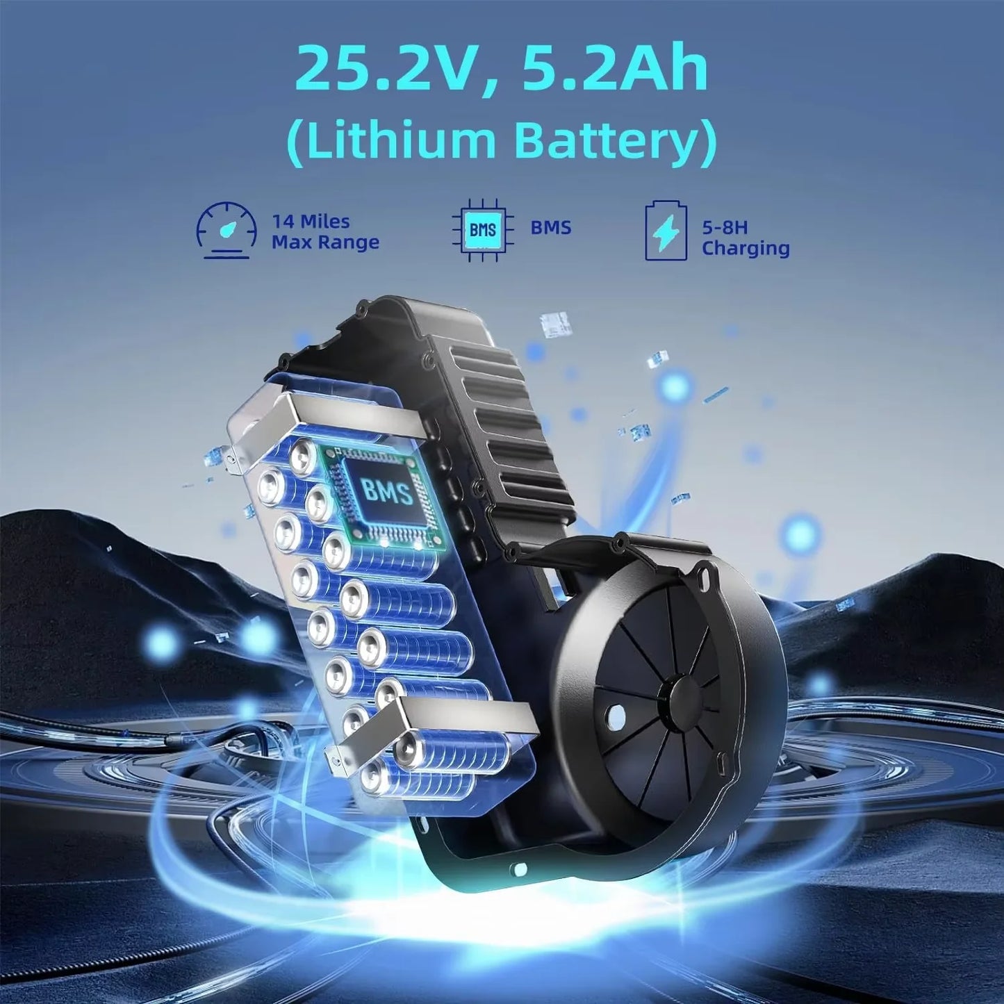 【2 Year Warranty】Freego K1 Kids Electric Dirt Bike Motorcycle 15.5MPH Speed 10 Miles Long-Range with Rear Motor EBike UL 2849