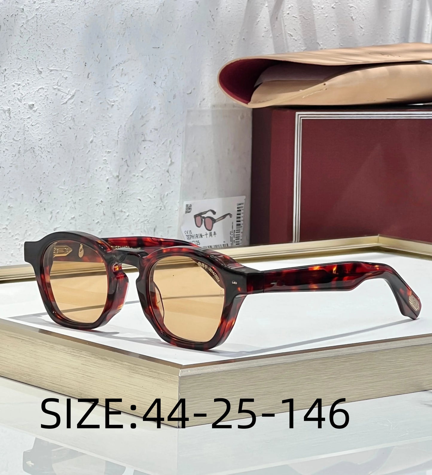 JMM Zephirin 44 10th Anniversary 2025 Superstar Same Sunglasses Small Face Fit Handmade Luxury UV400