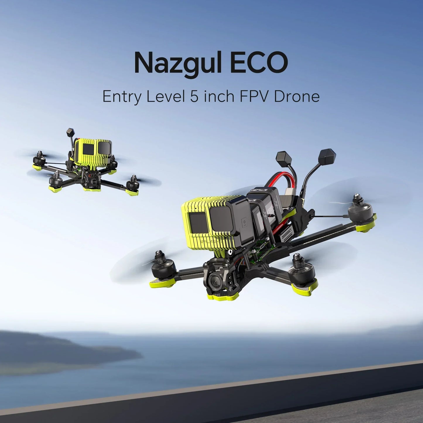 IFlight Nazgul XL5 ECO 6S 5inch FPV Drone Freestyle Quadcopter - ATF435 55A 1.6W VTX XING-E Pro 2207 1800KV