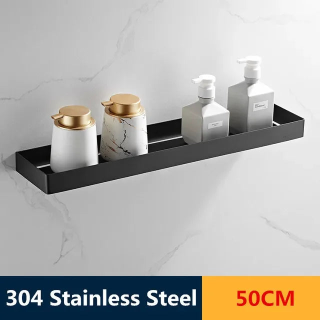 Bathroom Accessories Stainless Steel Bathroom Storage Rack Shower Storage Rack Bathroom Shelves  Bathroom Organizer  Wall Shelf
