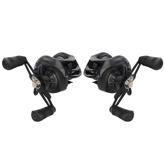 Baitcasting Fishing Wheel 7.2/1 Gear Ratio Fishing Reels Wheel Saltwater Freshwater 18+1BB for Beginners Fishing Accessory