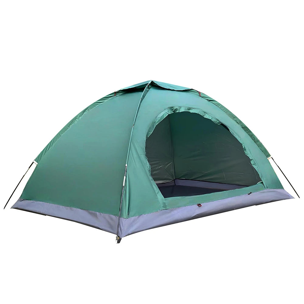 Sightseeing Tents for 2 Person, Outdoor Lightweight Camping Tent for Park, Hiking, Good Breathability Single Layer Tent