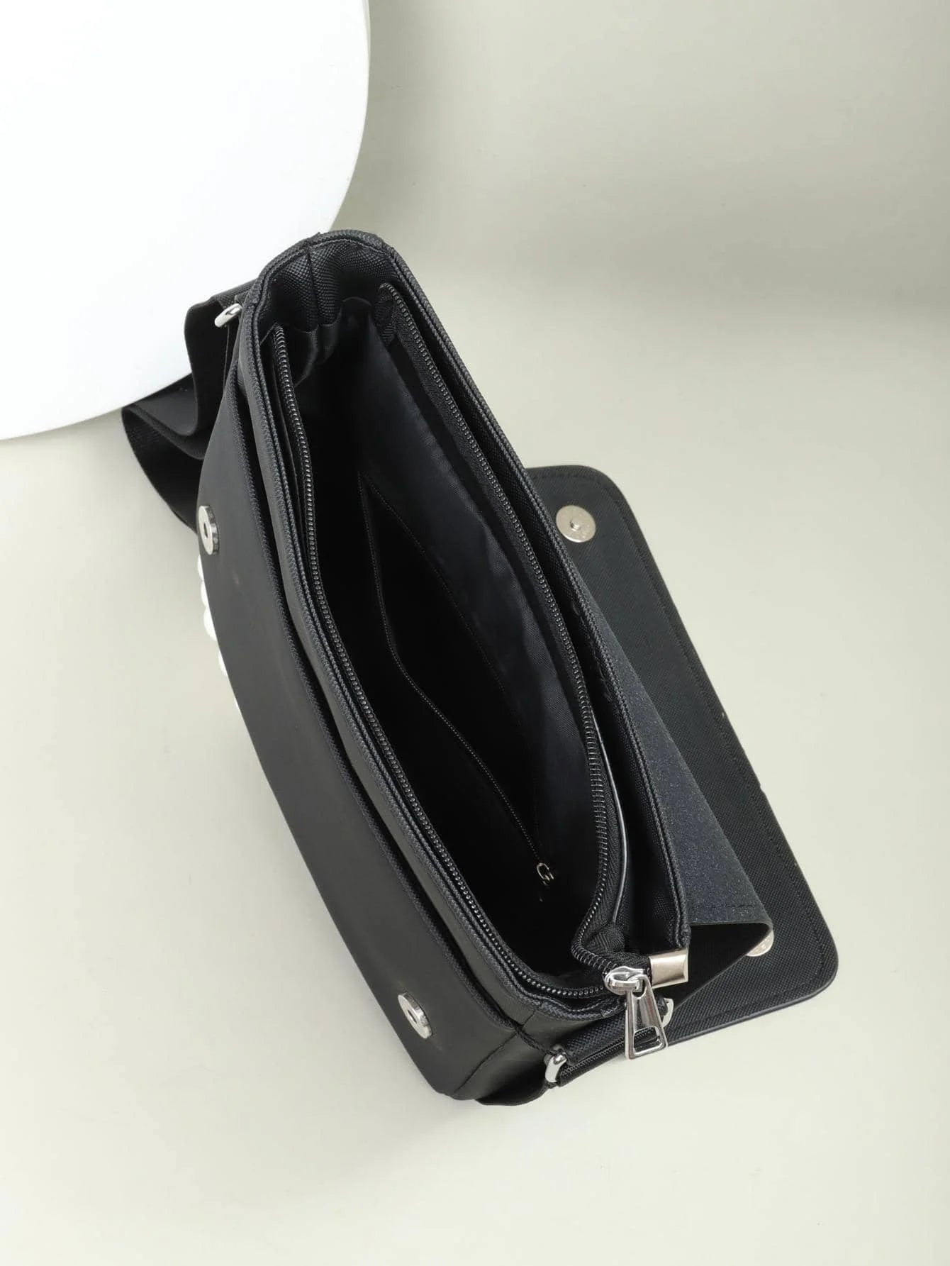 Simple Casual Flap Crossbody Bag Business Work Commuter Portable Shoulder Bag Messenger Bag Travel Travel Lightweight Large Capa