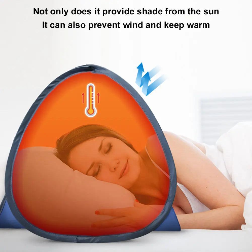 Beach Headrest Sunshade Tent Automatic Opened Portable Sun Shelter Outdoor Camping Sunshade Tent for Camping Hiking Picnic