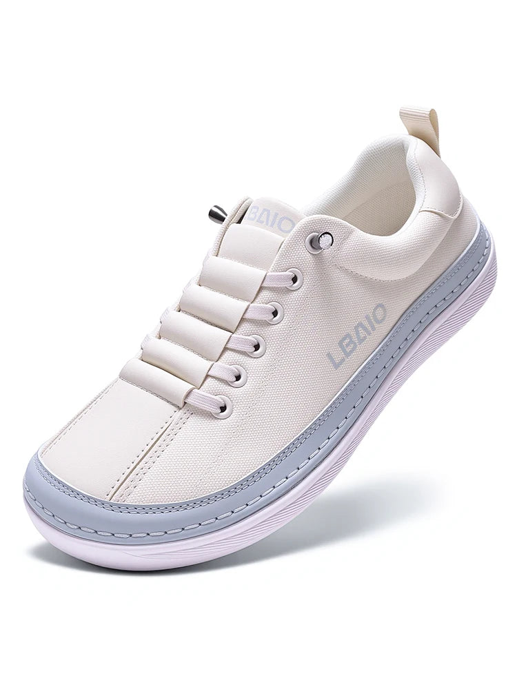 Wide Toe Box Shoes Casual Comfortable Barefoot Slip On Loafers for Mens Zero Drop Leather Canvas Tennis Hike Shoes