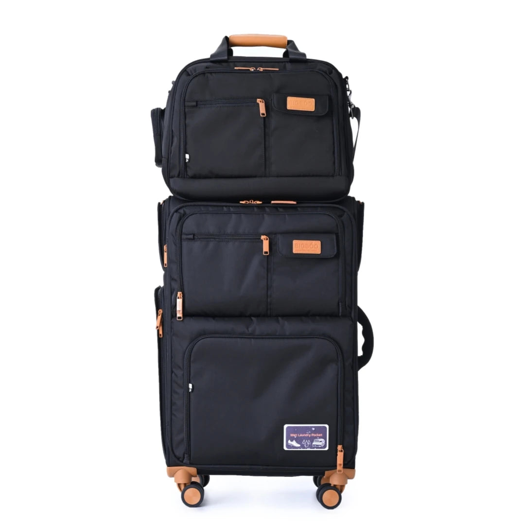 COLENARA Luggage Travel Set Large Capacity Trolley Case 20"24"28 Inch Oxford Cloth Boarding Box Universal Wheel Rolling Suitcase