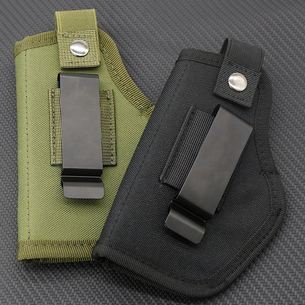 Right&Left Gun Holster for Universal Gun Models Hunting Tactical Pistol Holster Adjustable Waist Gun Pouch