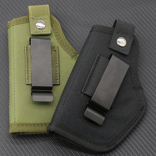 Right&Left Gun Holster for Universal Gun Models Hunting Tactical Pistol Holster Adjustable Waist Gun Pouch