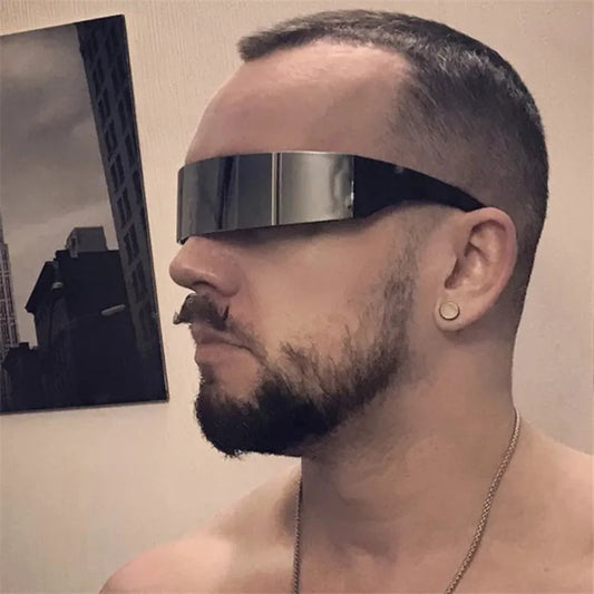 Cyberpunk Sunglasses 2022 Colorful Fashion Goggles Punk Style Festival Eyewear Brand Design UV400 Shades for Men Women