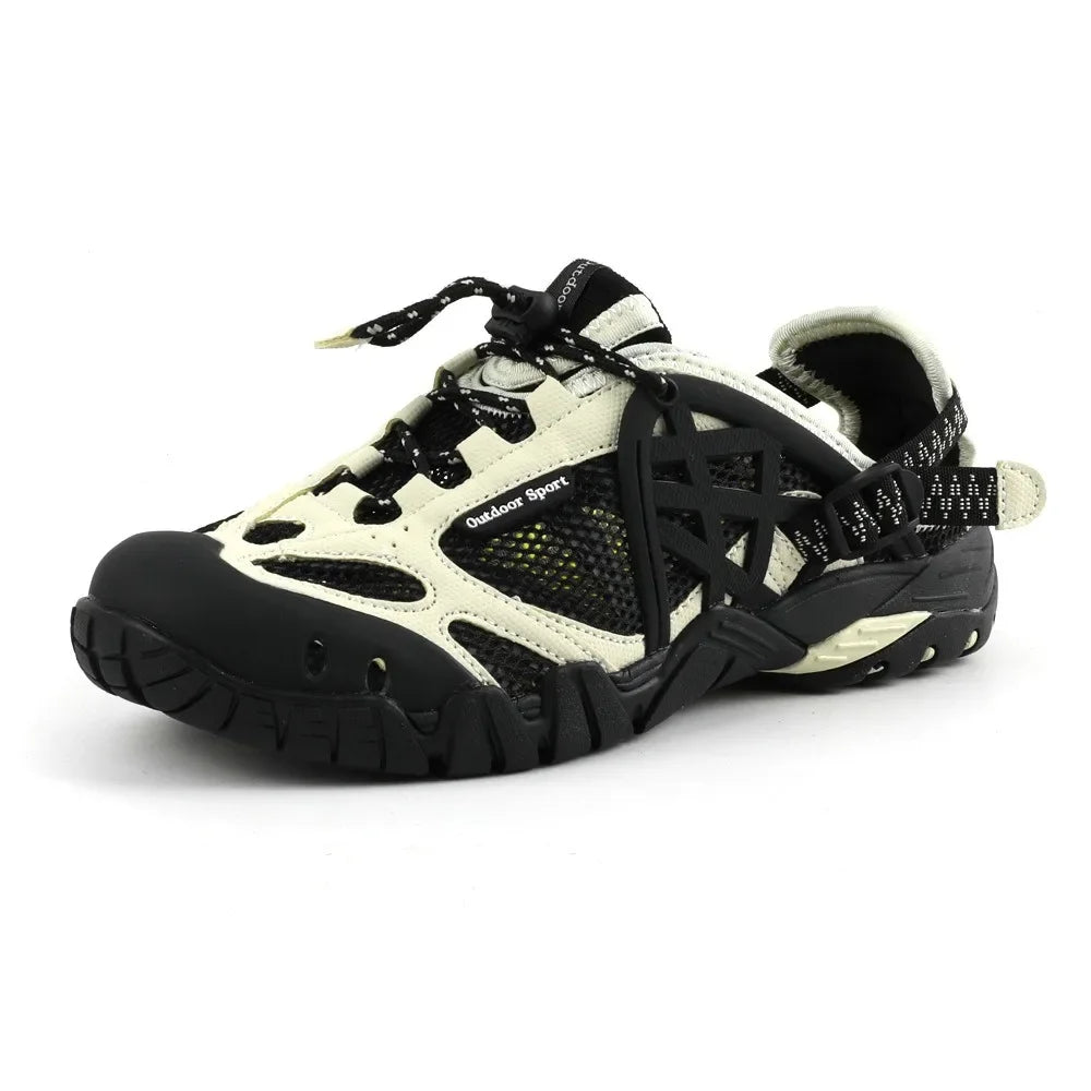 Men's Outdoor Sneakers Breathable Hiking Shoes Large Size Women's Outdoor Hiking Sandals Hiking Trail Water Sandals...