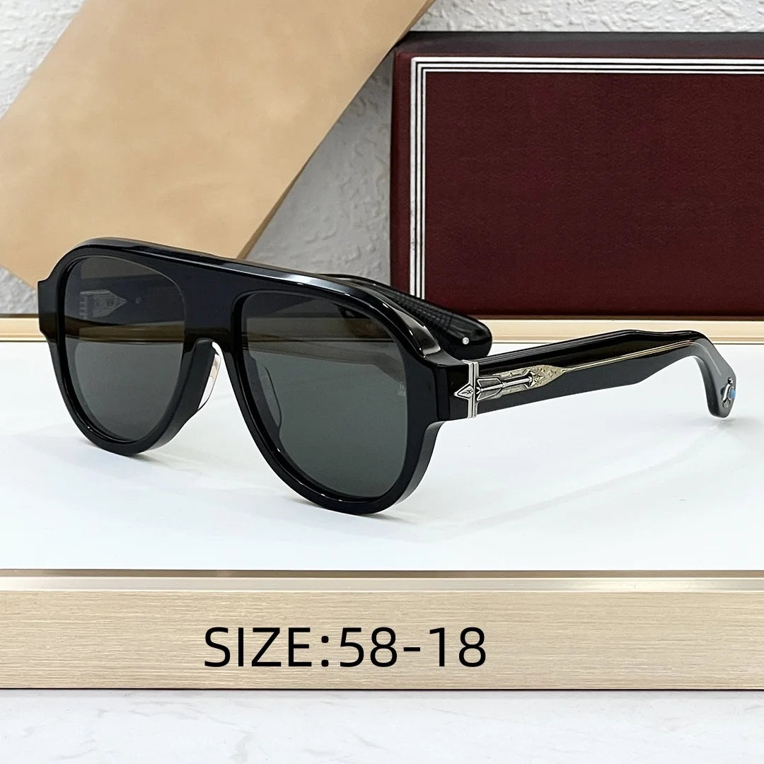 JMM DRIFTWOOD Luxury Japanese Handmade Pilot Sunglasses UV400 Classic Retro Fashion Eyewear for Men and Women Vacation Style