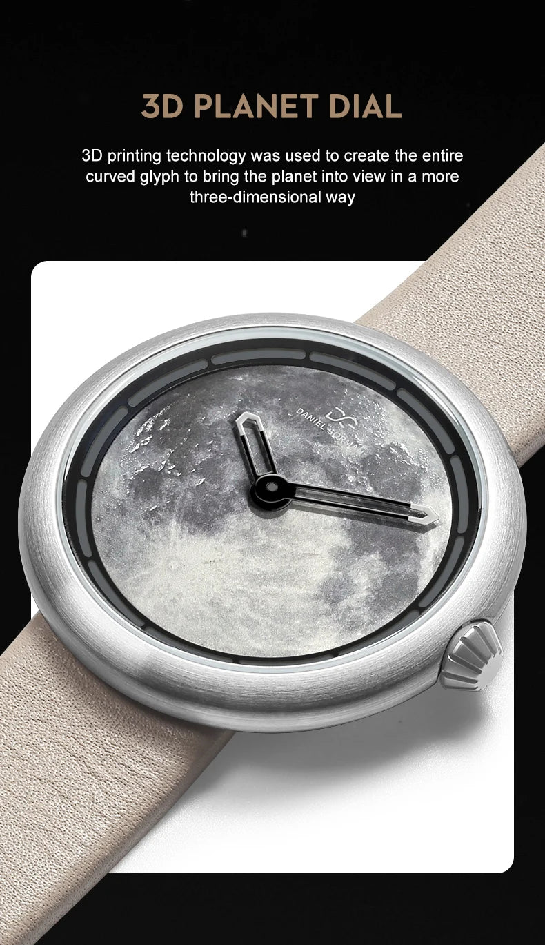 Daniel Gorman Automatic Watch Men Luxury Watch Quartz Wristwatches Fashion Sports Watch Japan Movt 50m Waterproof Luminous Clock