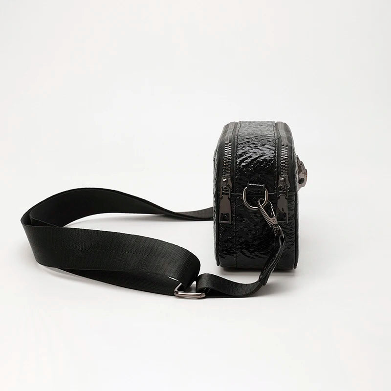 Women's Crossbody Bag Fashionable and Functional, Genuine Leather, Famous Designer Elegant Detail