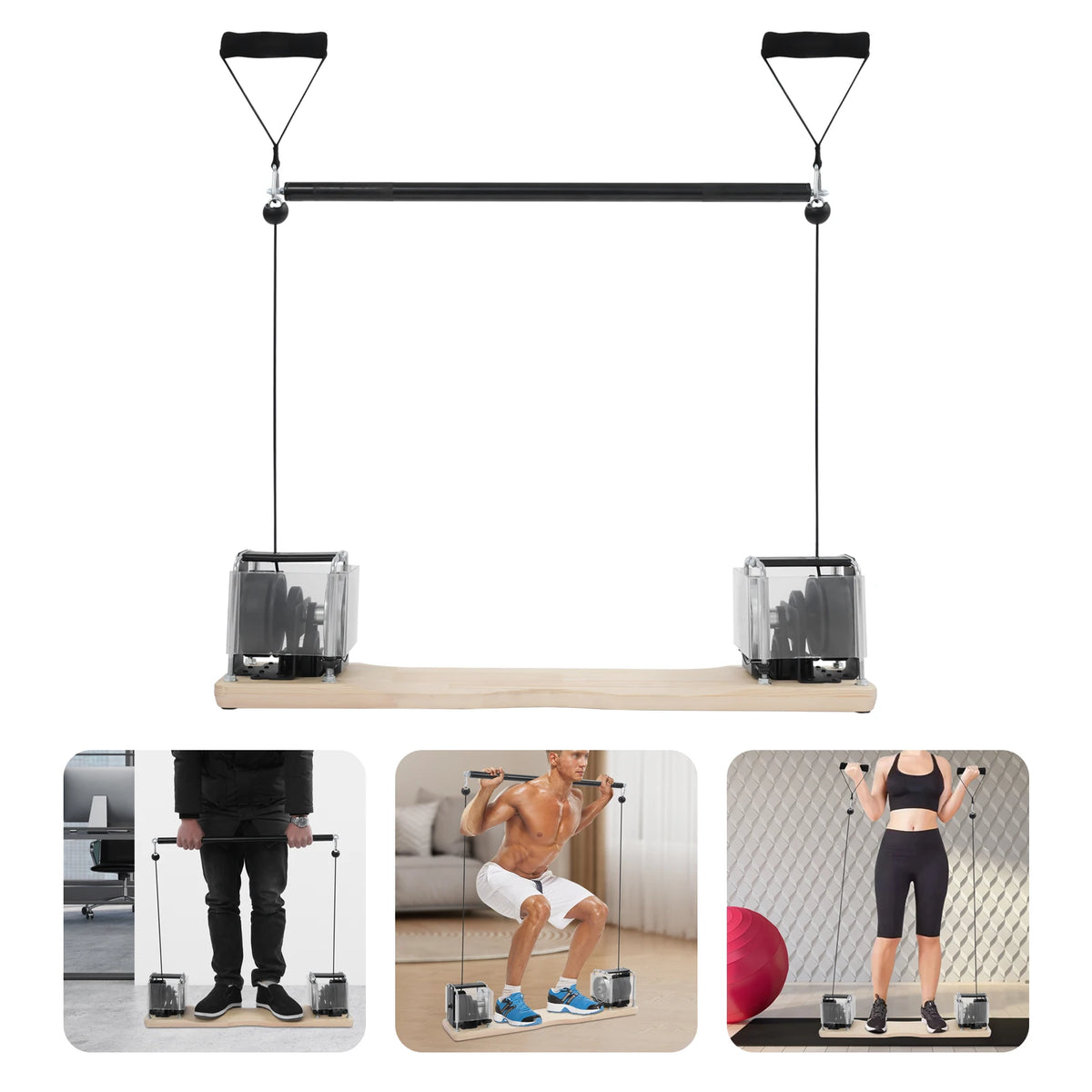 Gym Strength Training Equipment 75*17.5*18cm Home exercise Equipment 7-17kg Resistance Range Strength Training Tool for Homes Gy