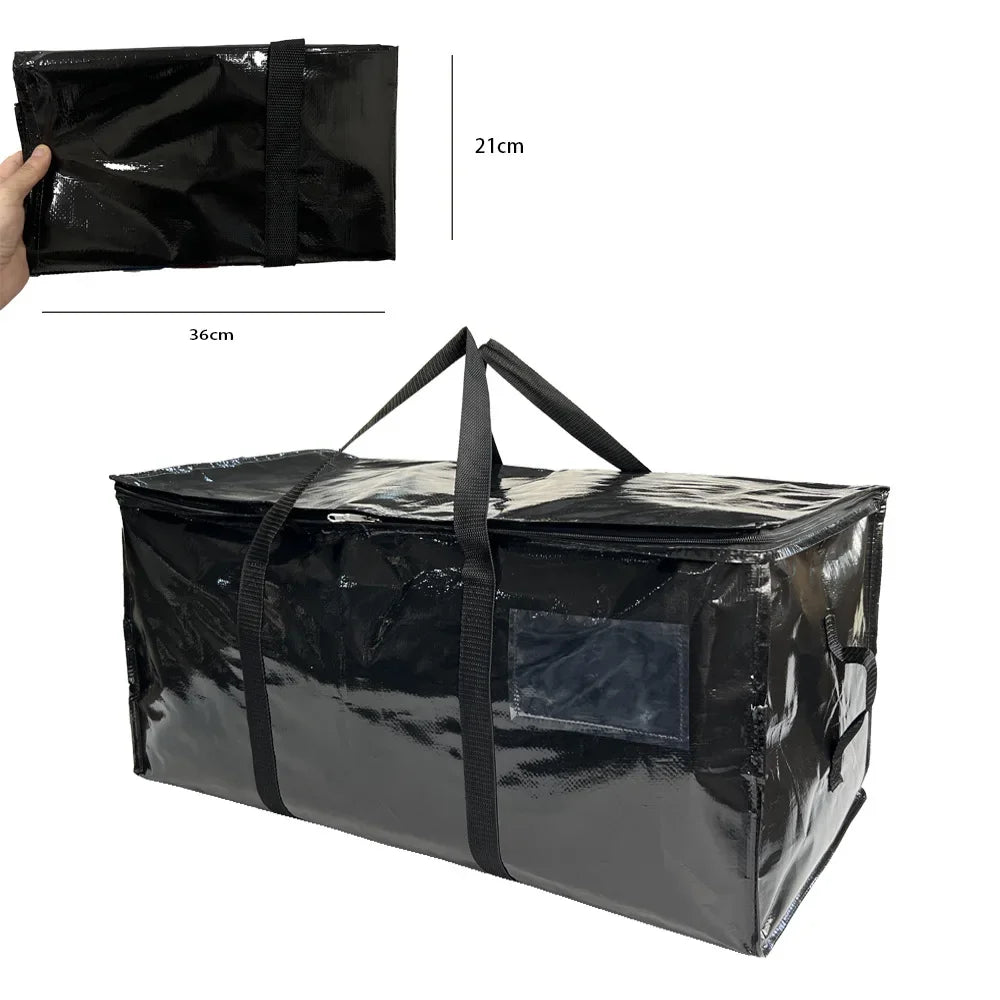 Luggage Moving Bags, Foldable Storage Bag, Storage Organizer & Moving Boxes Alternative, Packing Supplies, Camping Totes Bag