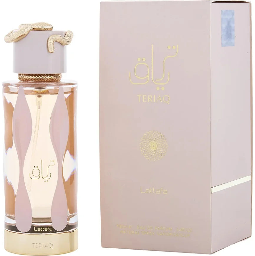 Lattafa Teriaq unisex Eau De Parfum Spray 100ml Gourmet Tune Original Long-Lasting Fragrance