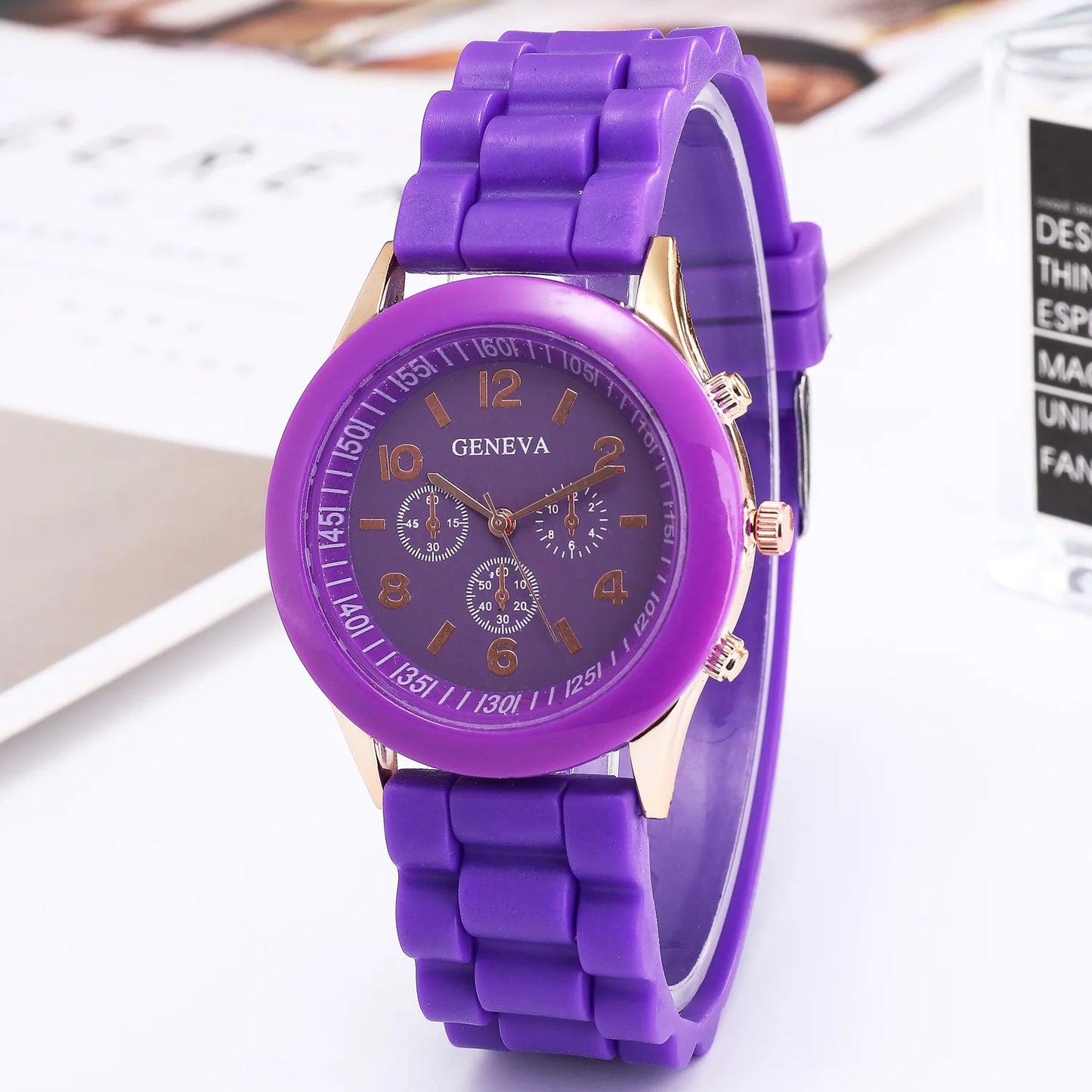 Reloj Mujer Fashion Women Watches White Silicone Jelly Quartz Watch Ladies Dress Wrist Watch Gifts for Girls Relogio Feminino