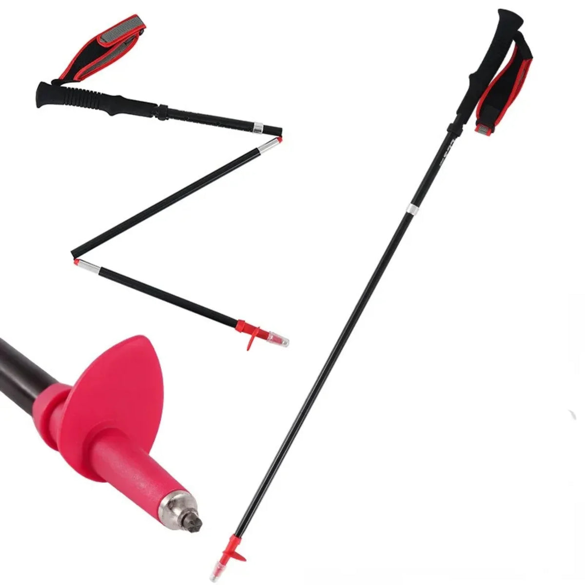 Severus snape varita Trekking pole loop Trecking pole Bastao trekking Bastao de caminhada Crutch Hikking accessories Tent poles