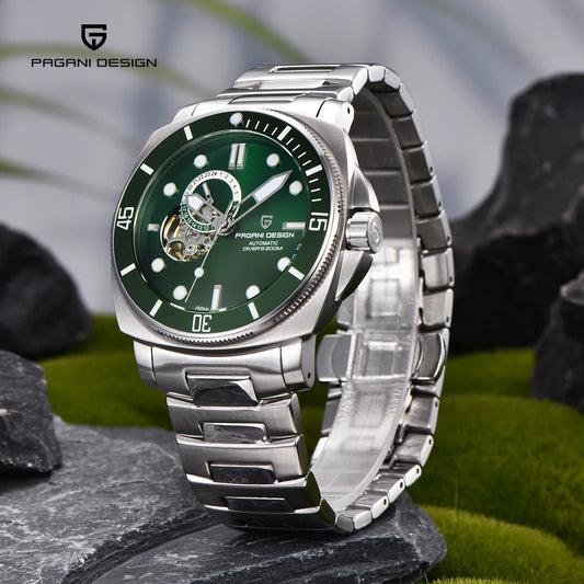 2024 New PAGANI DESIGN Men Mechanical Wristwatches Luxury Mens Watches Automatic Watch For Men Sapphire Mirror Waterproof Sports