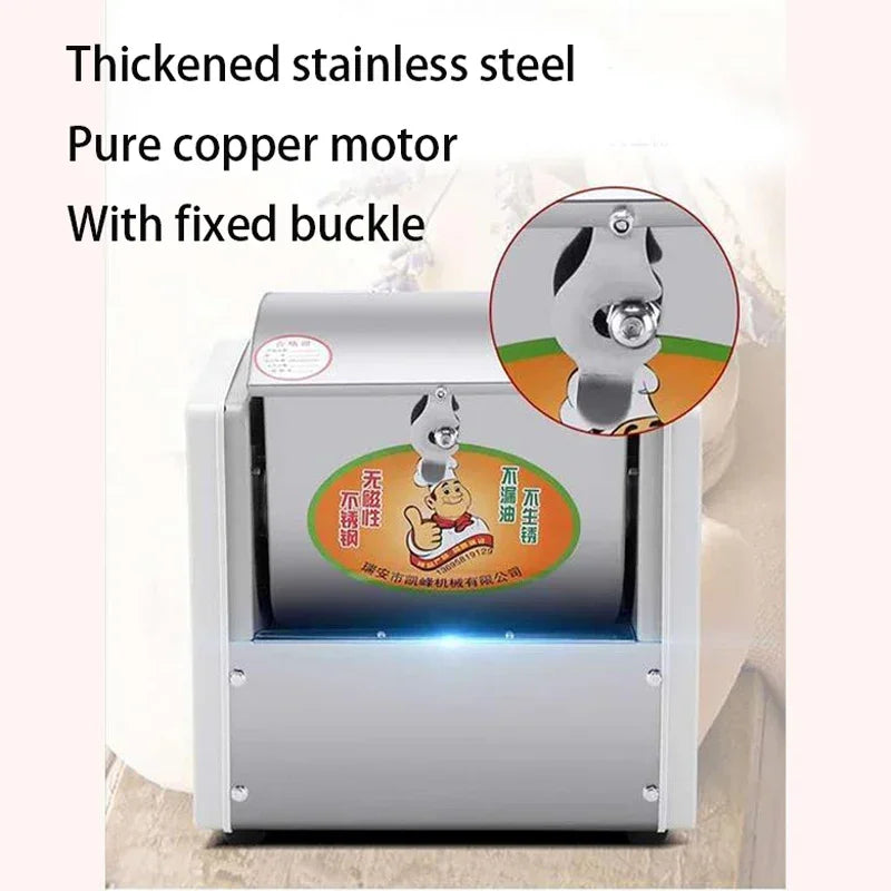 2 kg small electric Dough mixer Stirring stainless steel Bread mixing Pasta Make noodles kneading machine Home flour Mixers 220v