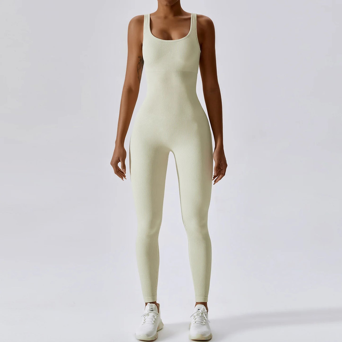 Yoga Set Women One-piece Yoga Suit Women Dance Romper Fitness Bodysuit Workout Siamese Sportswear Seamless Gym Sports Playsuit