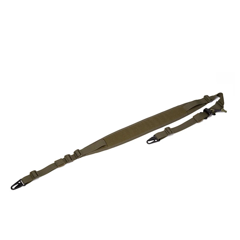 Tactical Rifle Sling Slingster Modular Strap Removable 2 Point / 1 Point 2.25" Padded Combat Shooting Hunting Accessories