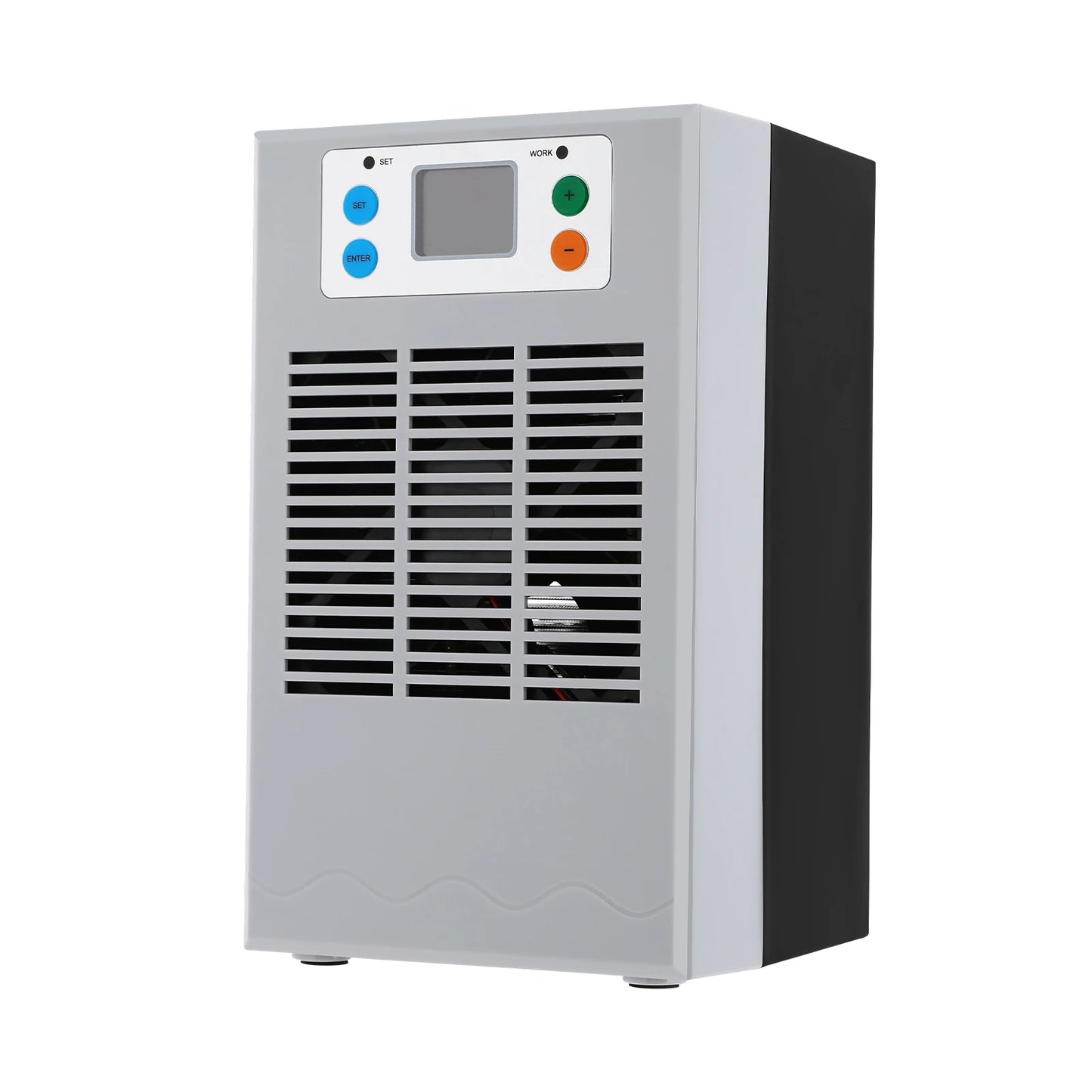 100W Fish Tank Cooling Heating Machine, Aquarium 30L Fish Tank Water Heater Air Conditioner LED Screen 10-40°C Control