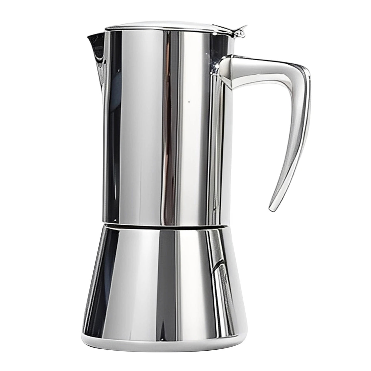 300ml/200ml Espresso Maker with Coffee Percolator Design Coffee Machine Espresso Pot Suitable for Gas Induction Stovetop Greca