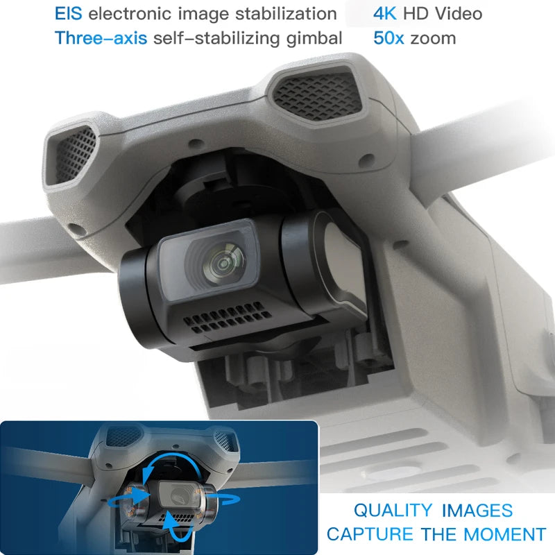 XINLIN XiL 017 Drone 4K HD Camera 3-Axis Gimbal Touch Screen 249g Ultralight design Brushless EIS Electronic RC Quadcopter Toys