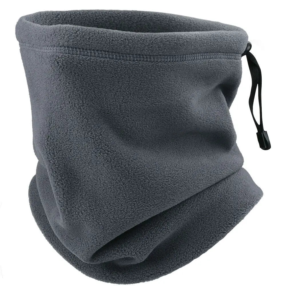 Winter Fleece Neck Warm Scarf Windproof Balaclava Ski Face Mask for Cold Weather Motorcycle Cycling Thermal
