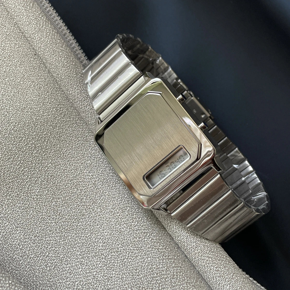 CILOA2025 new square electronic watch for men brand genuine simple high-end high-quality light luxury gift waterproof